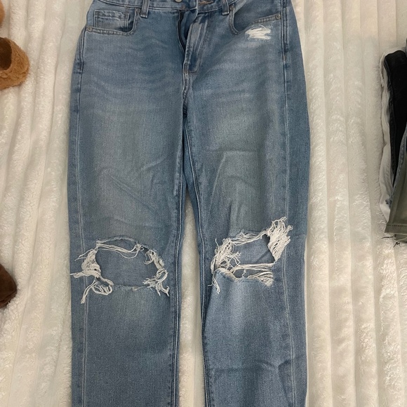 0 Short Ripped American Eagle Jeans - Picture 1 of 3